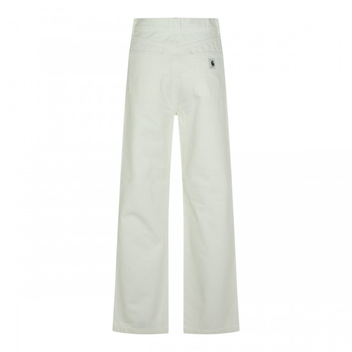 WHITE COTTON JANE PANT 2