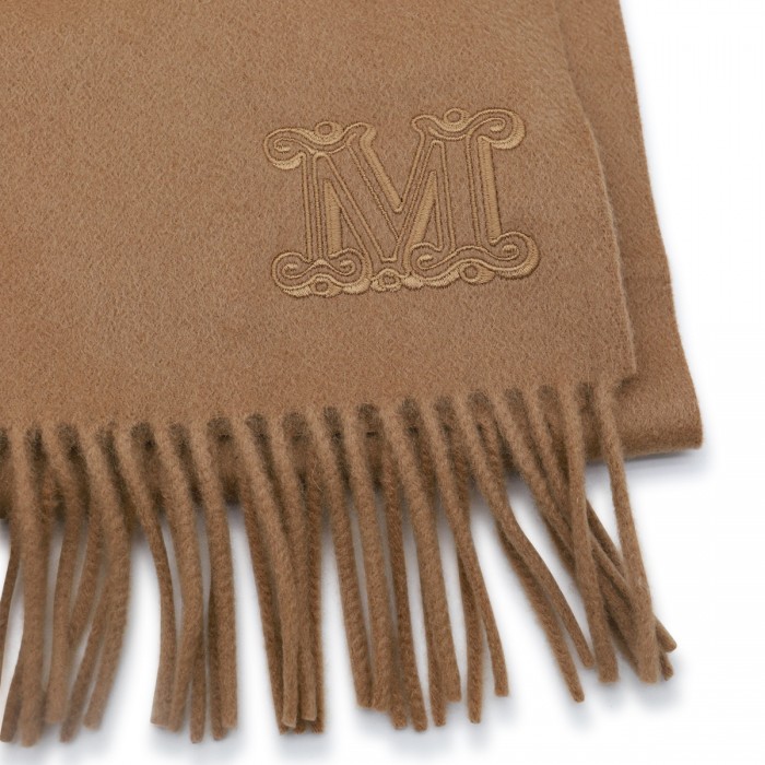 CAMEL CASHMERE DALIA SCARF 2