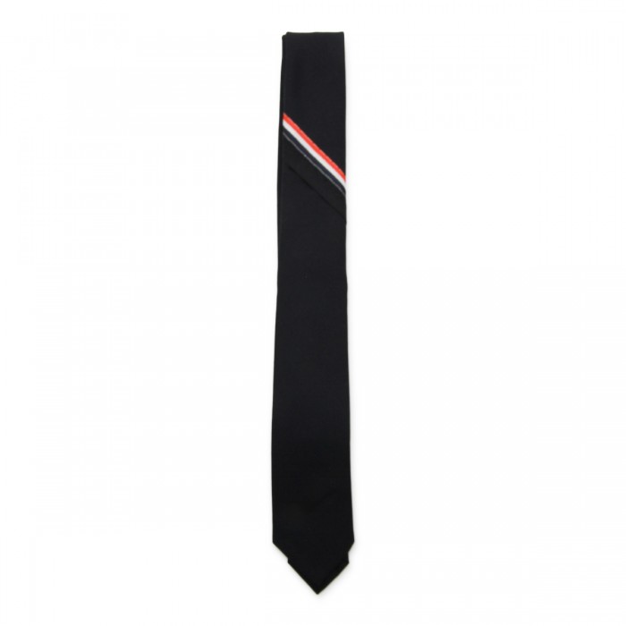 NAVY WOOL TIE