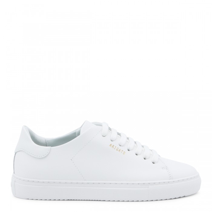 WHITE LEATHER SNEAKERS