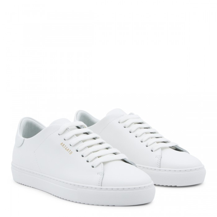 WHITE LEATHER SNEAKERS 2