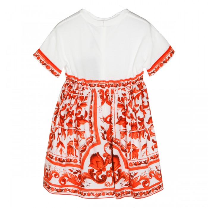 WHITE AND ORANGE COTTON... 2