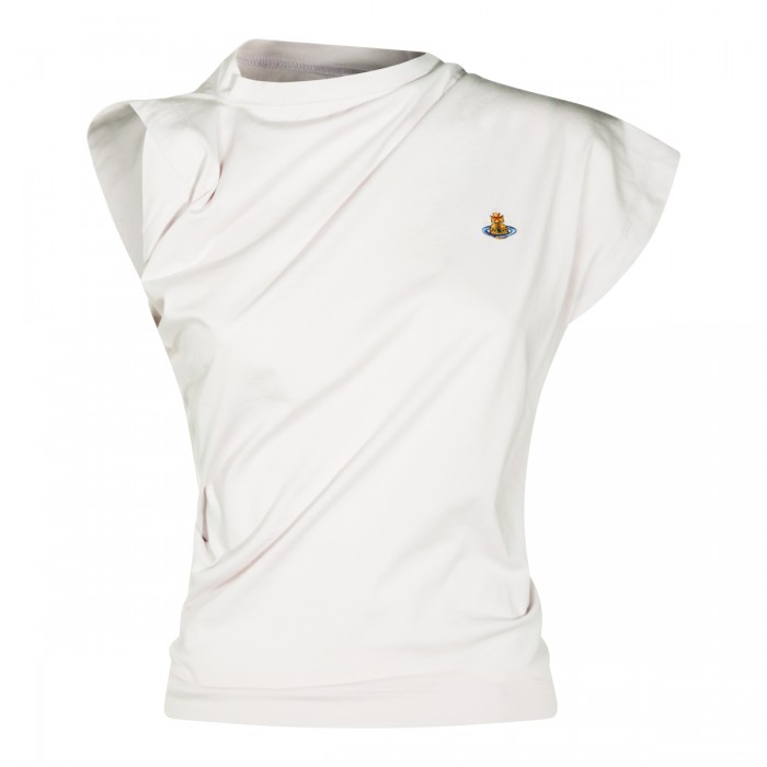 WHITE COTTON HEBO TOP