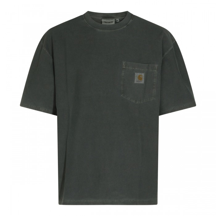 BLACK COTTON LOOSE POCKET...