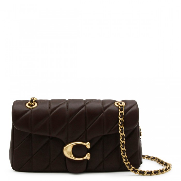 MAPLE LEATHER QUILTED TABBY...