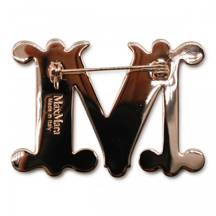 SILVER BRASS BAFF BROOCHE 2