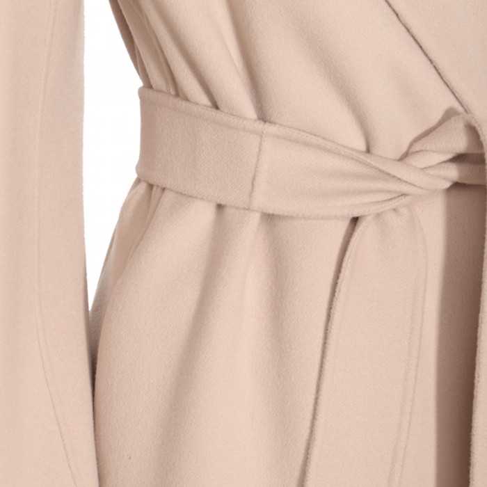 BEIGE VIRGIN WOOL ESTURIA COAT 2