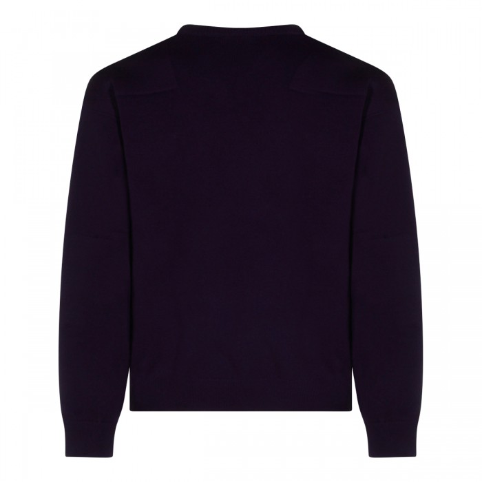 VIOLET INDIGO WOOL SWEATER 2