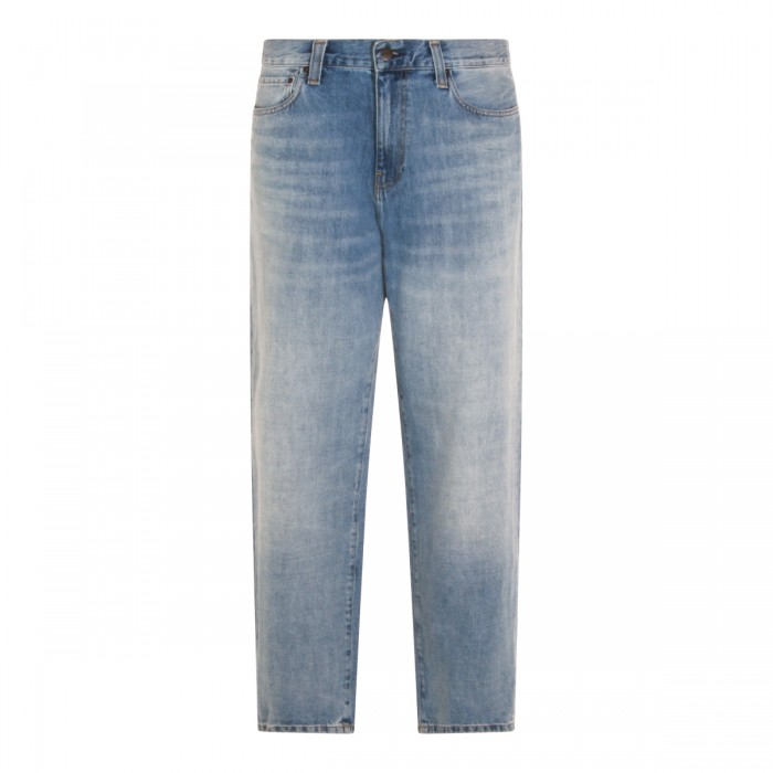 BLUE COTTON AARON JEANS