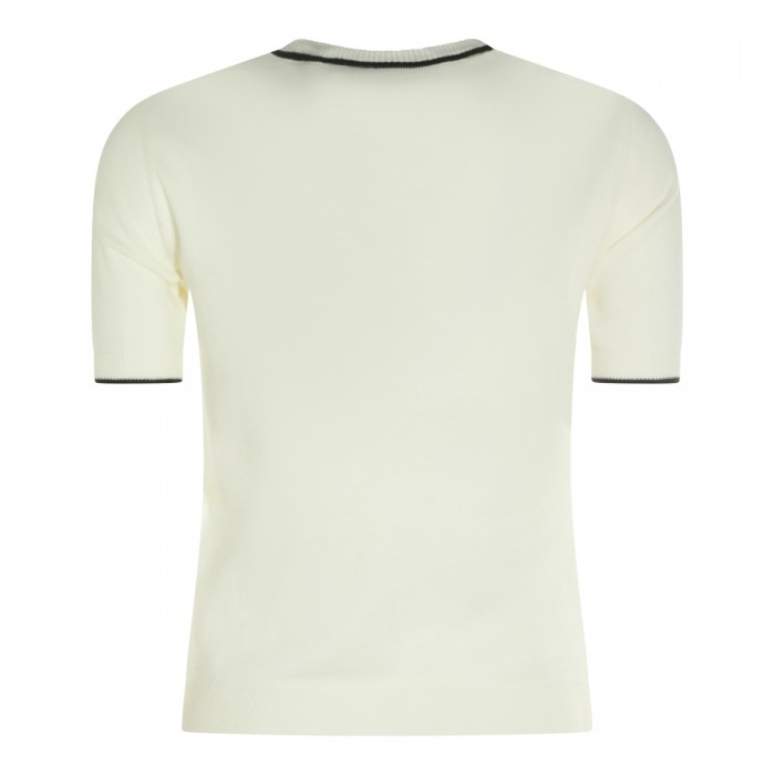 IVORY AND BLACK VIRGIN WOOL... 2