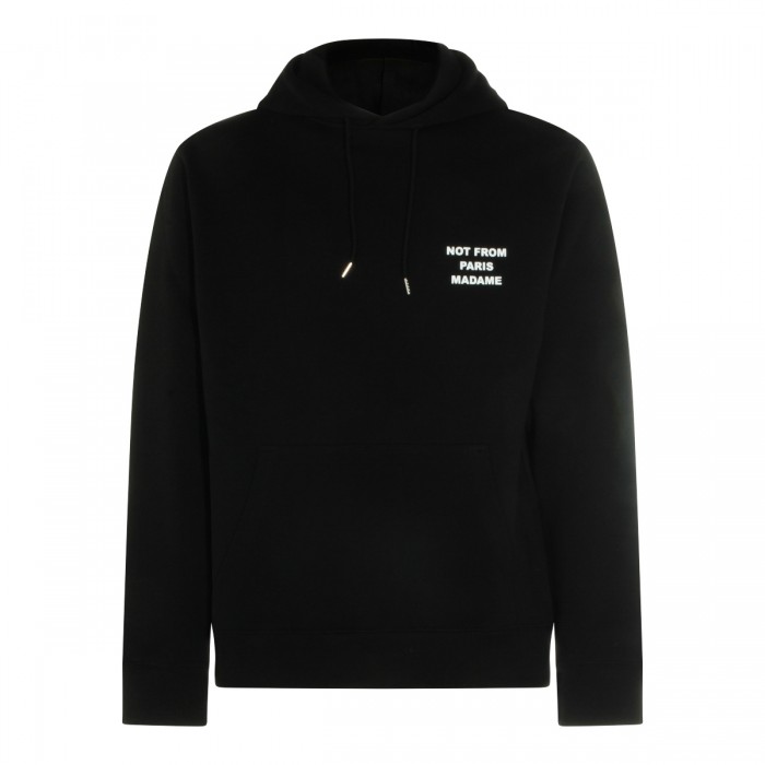 BLACK COTTON BOLD SLOGAN...