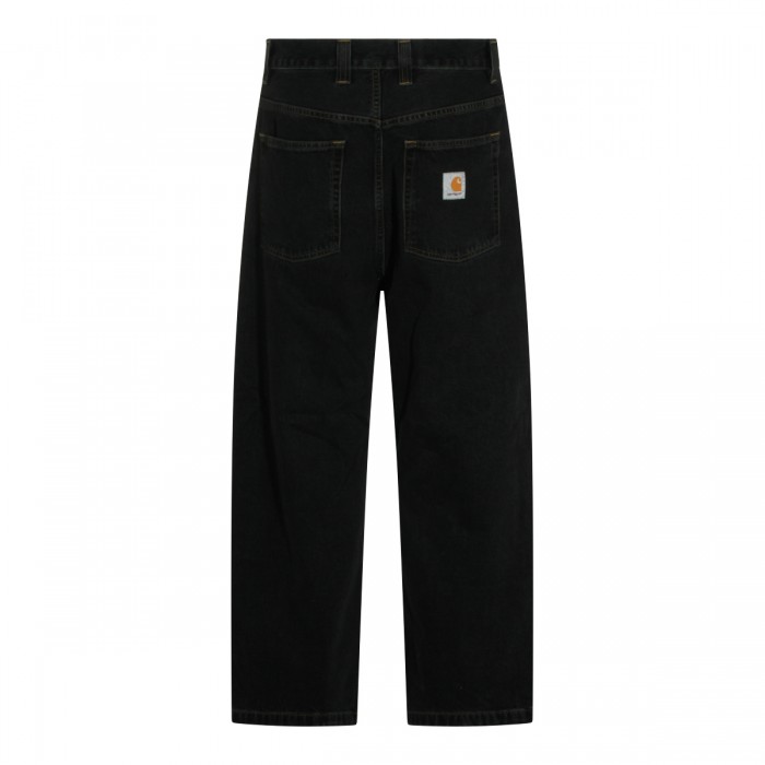 BLACK COTTON BRANDON JEANS 2