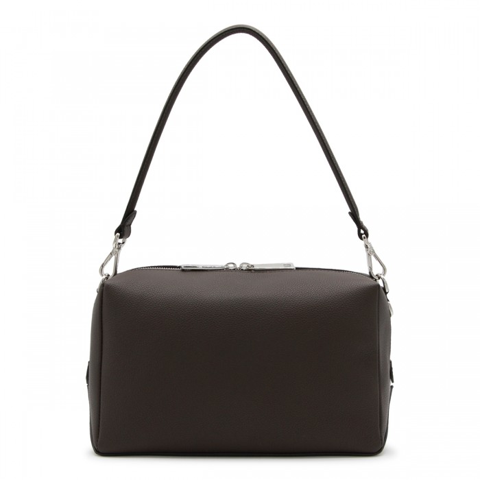 BROWN LEATHER LUI MEDIUM...
