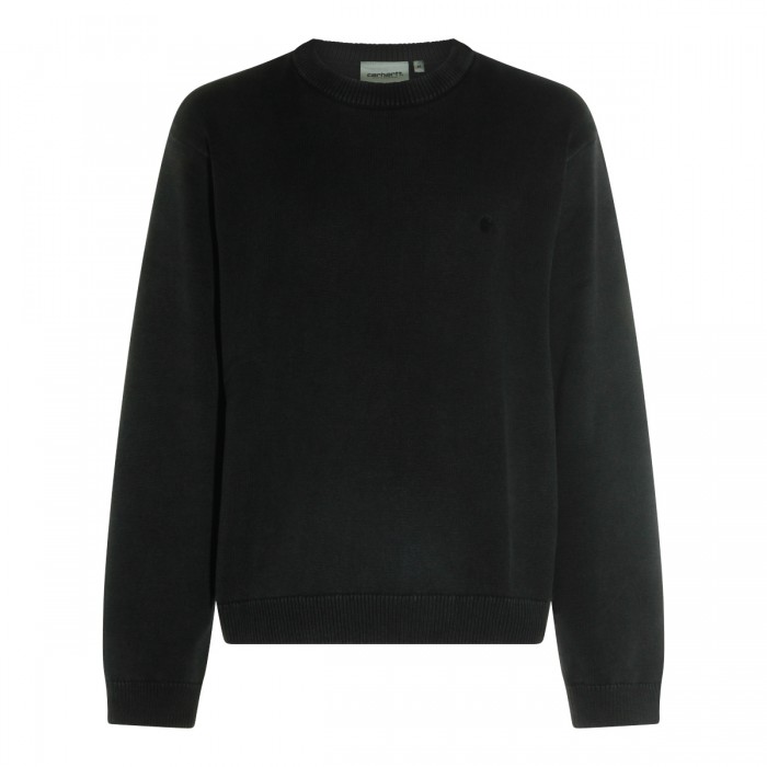 BLACK COTTON KNITWEAR