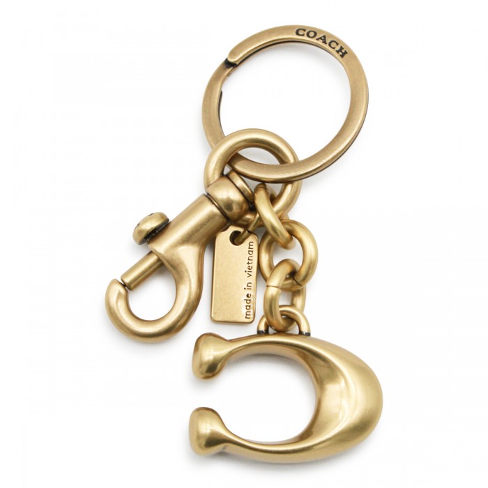 GOLD METAL KEY RING 2