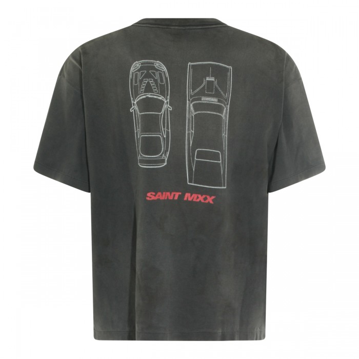 BLACK COTTON T-SHIRT 2