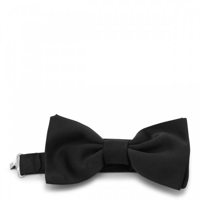 BLACK SILK TIE