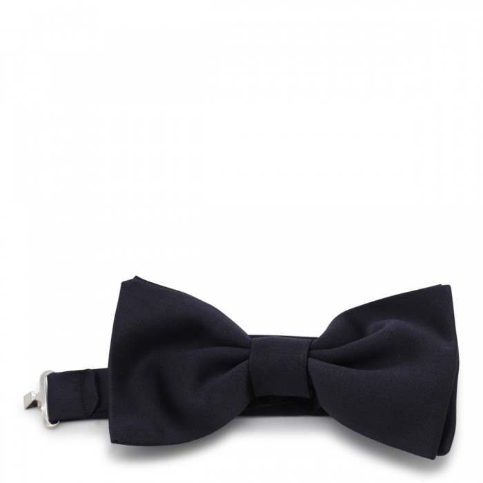 NAVY SILK TIE