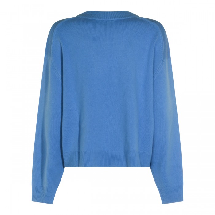 BLUE CASHMERE LEE SWEATER 2