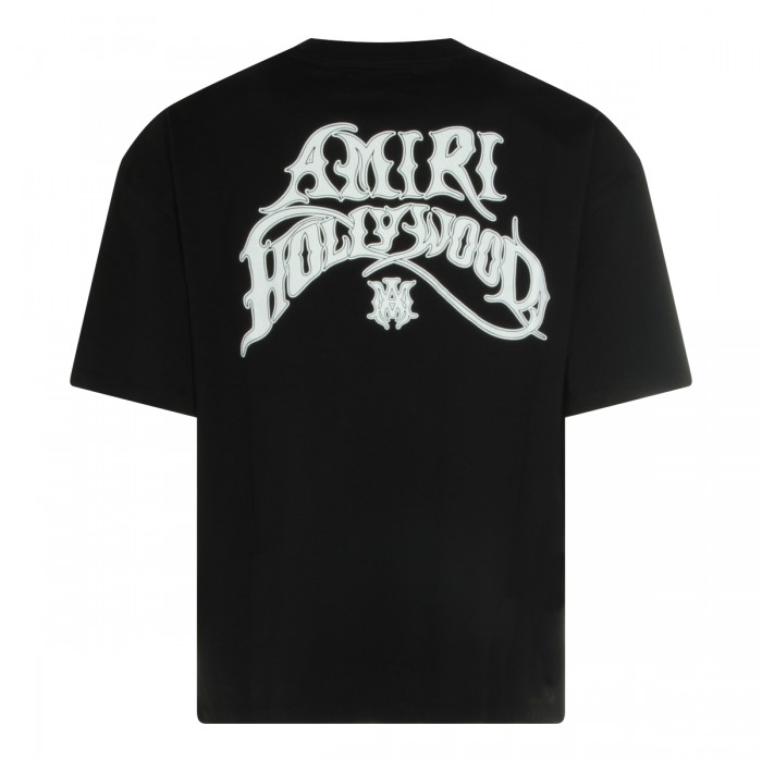 BLACK COTTON T-SHIRT 2