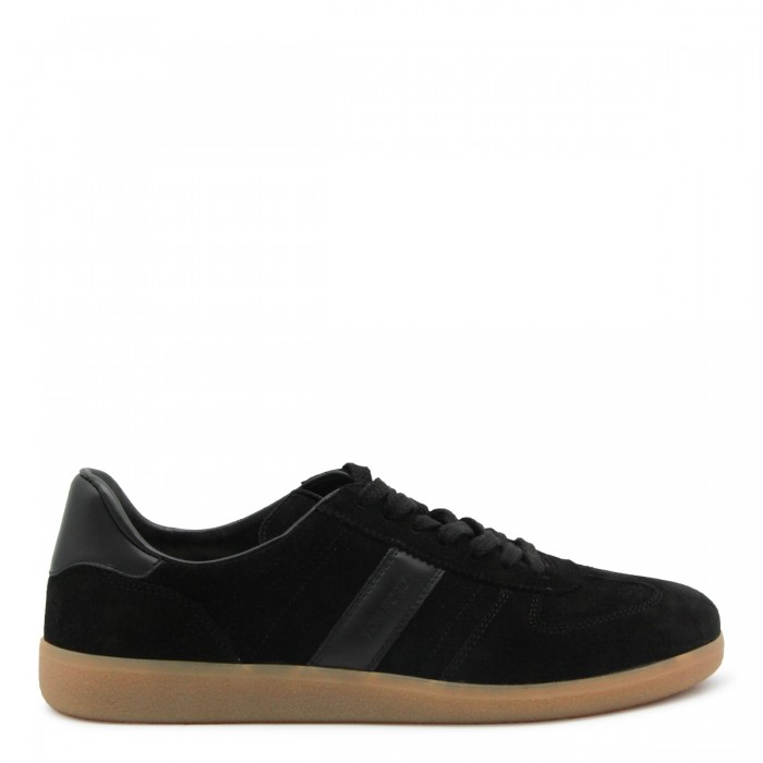 BLACK SUEDE SNEAKERS