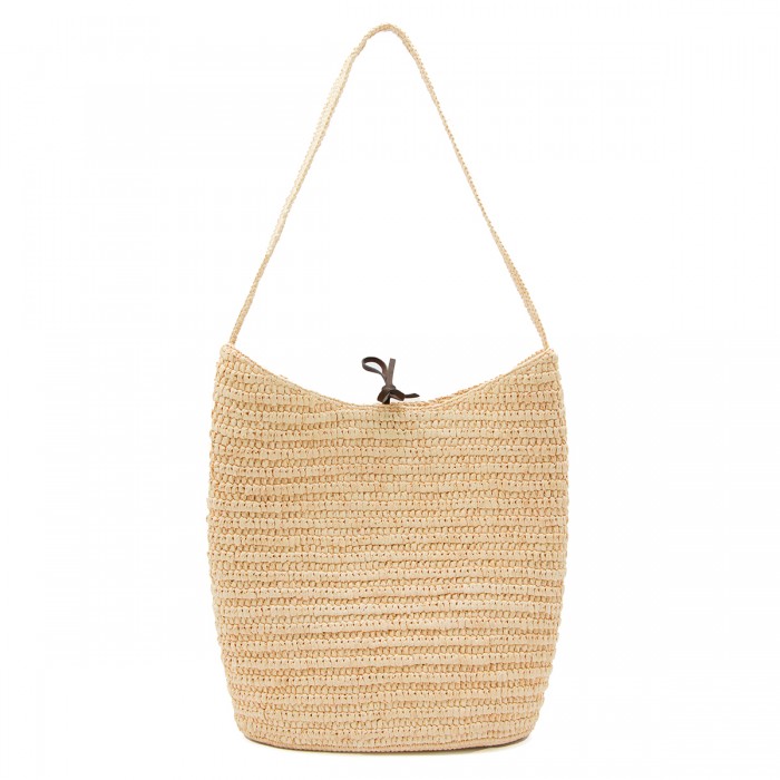 NATURAL RAFFIA ALMA TOTE