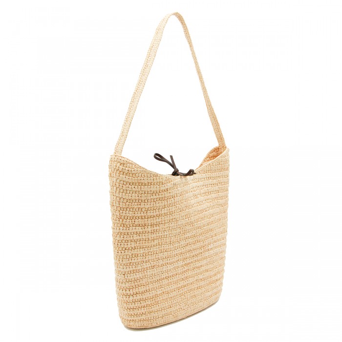 NATURAL RAFFIA ALMA TOTE 2