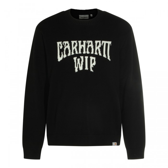BLACK COTTON KNITWEAR