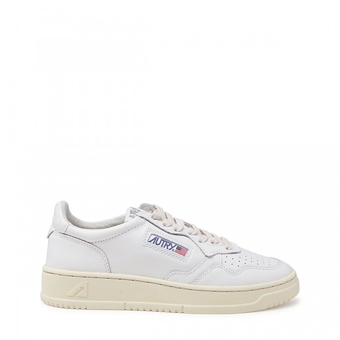 WHITE LEATHER 01 LOW SNEAKERS