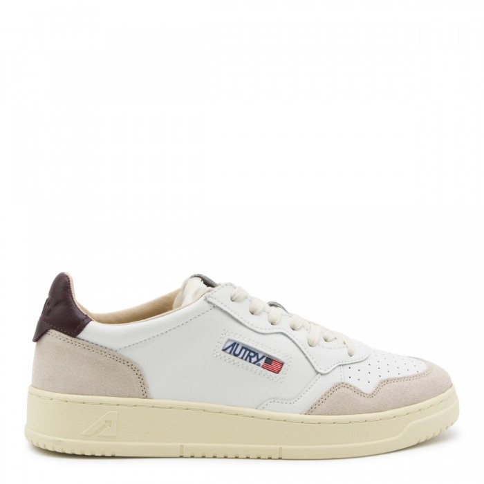 WHITE AND FIG LEATHER...