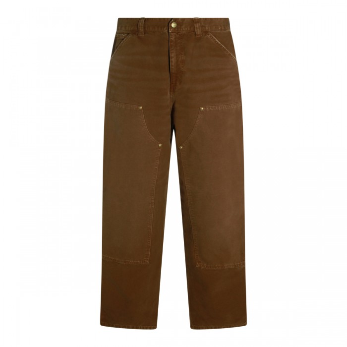 BROWN COTTON PANT