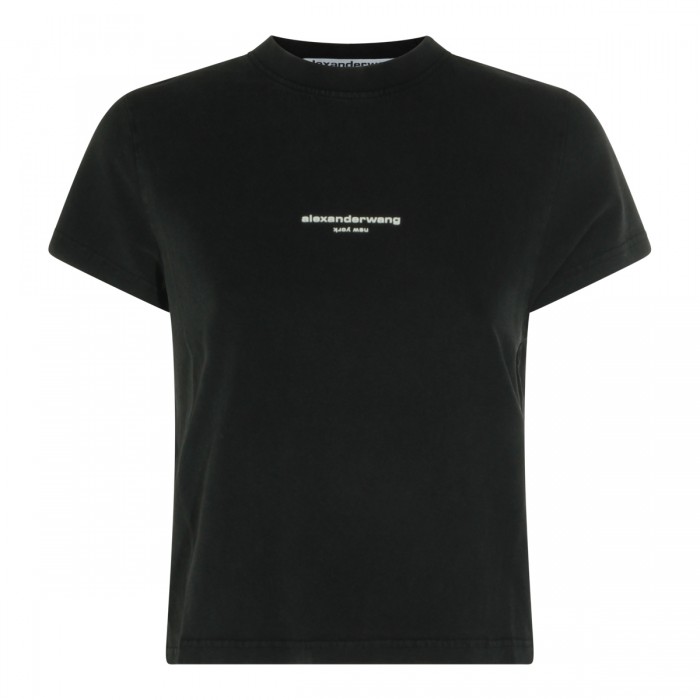 WASHED BLACK COTTON LOGO...