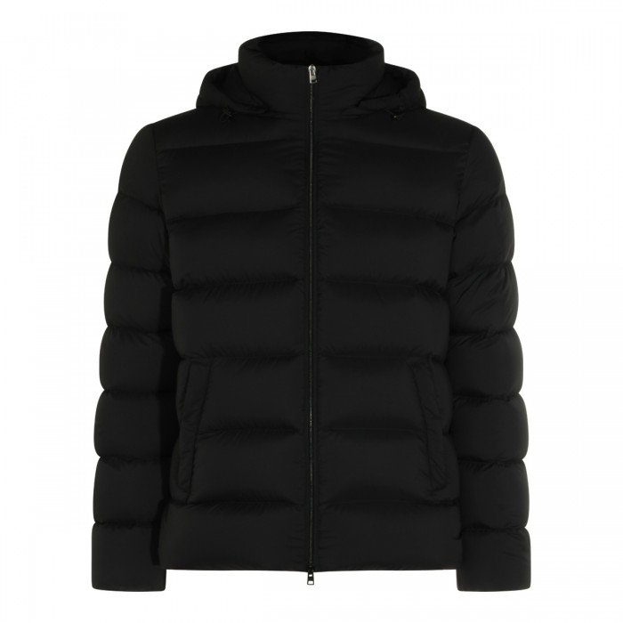 BLACK DOWN JACKET