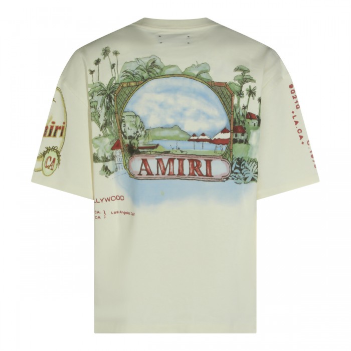 IVORY COTTON T-SHIRT 2