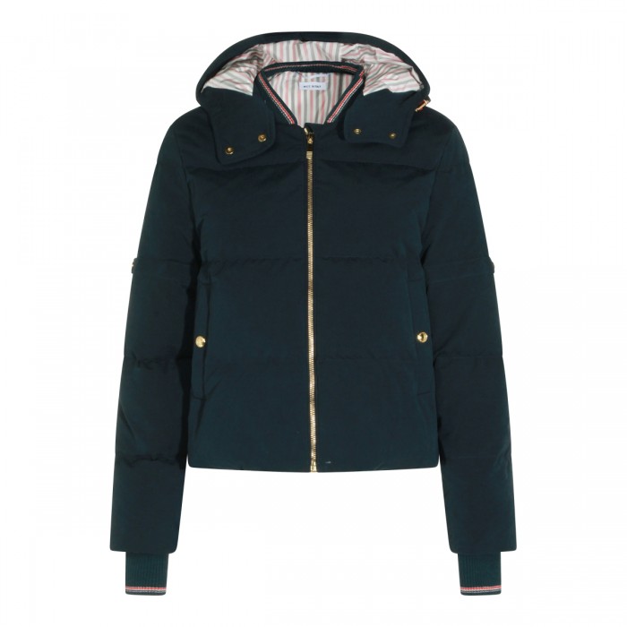 DARK BLUE DOWN JACKET