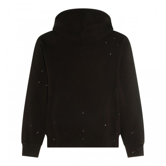 DARK BROWN COTTON SWEATSHIRT 2