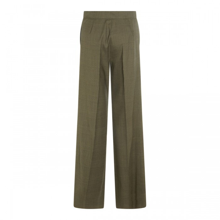 KHAKI WOOL NETTO PANT