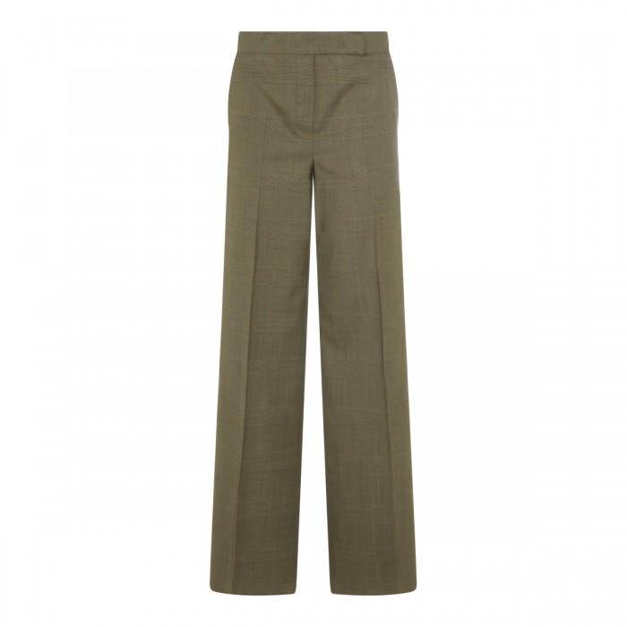 KHAKI WOOL NETTO PANT 2