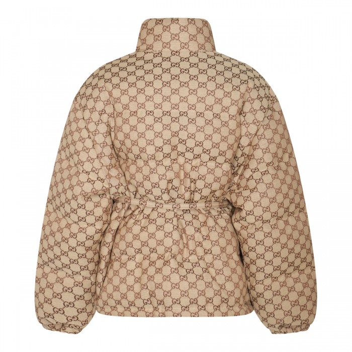 BEIGE COTTON GG PUFFER DOWN... 2
