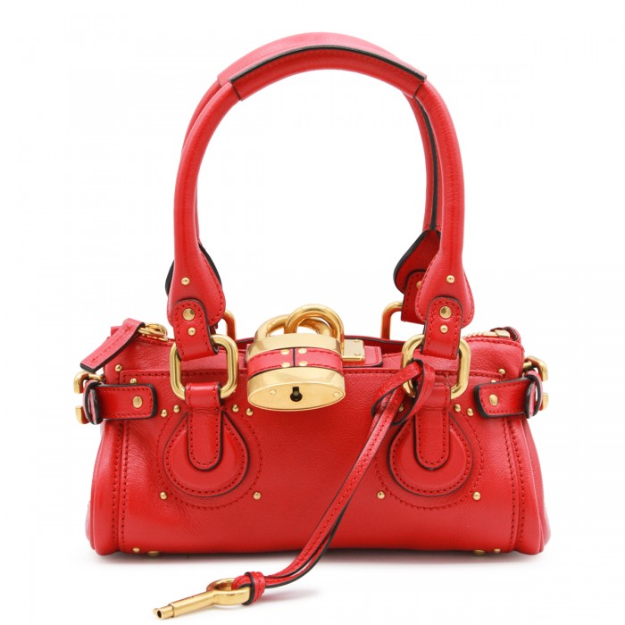 TULIP RED LEATHER...