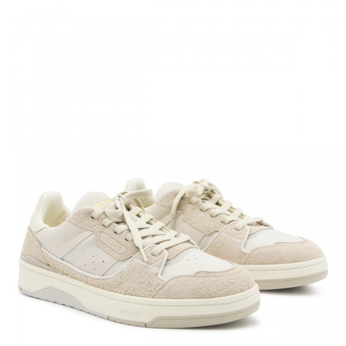 BEIGE AND TAUPE LEATHER... 2