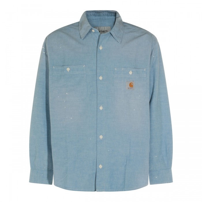 BLUE COTTON SHIRT