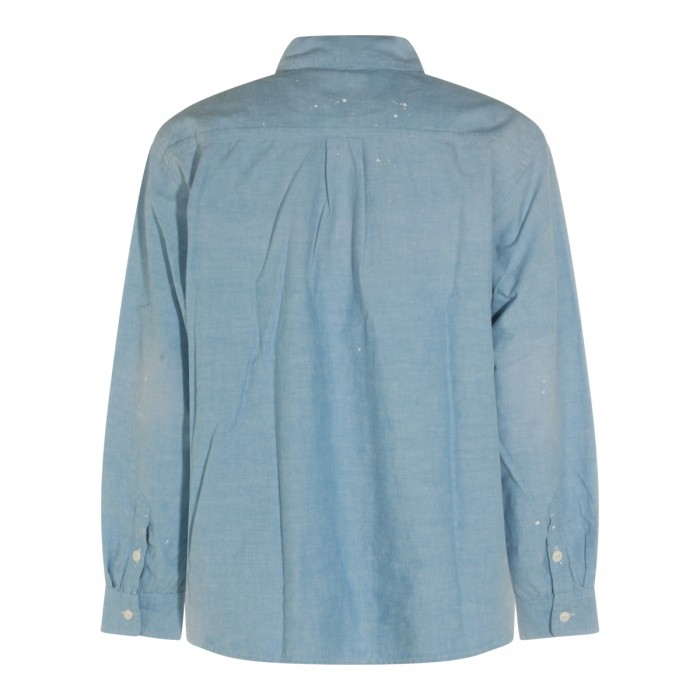 BLUE COTTON SHIRT 2