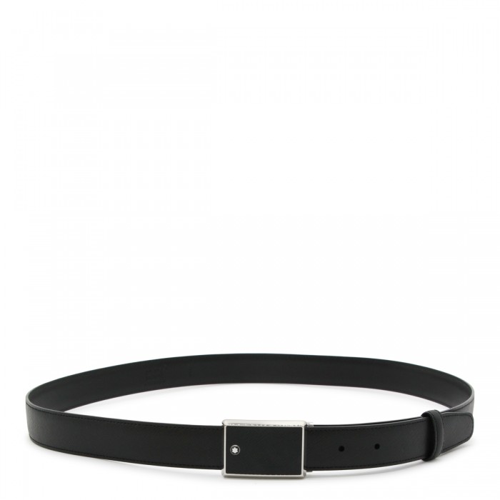 BLACK LEATHER BELT