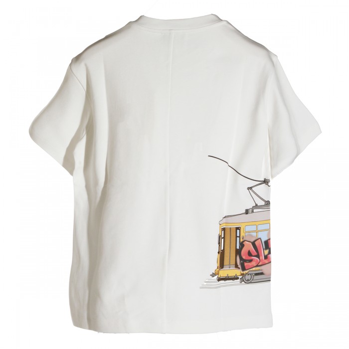 WHITE COTTON T-SHIRT 2