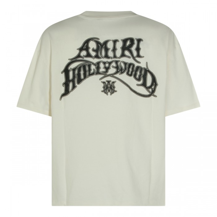 IVORY COTTON T-SHIRT 2
