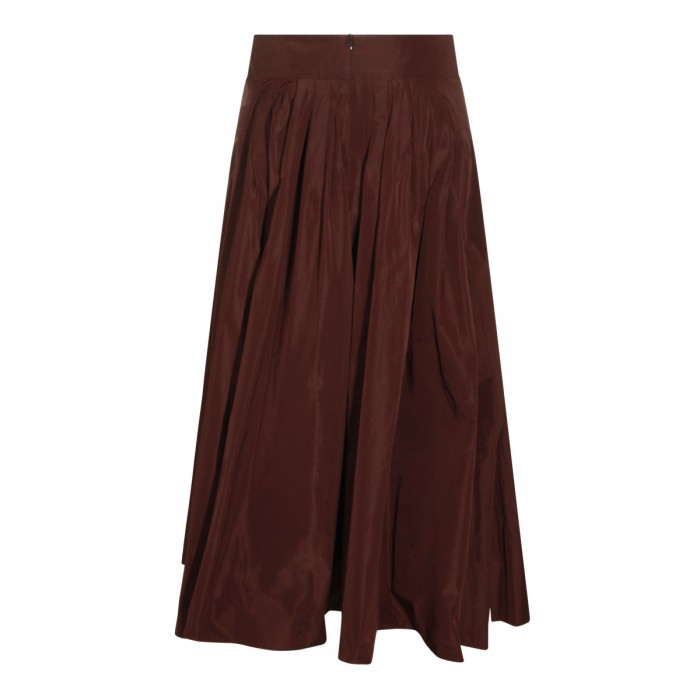 DARK RUBY ROMINA LONG SKIRT 2
