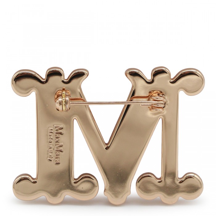 BLUSH BRASS BAFF BROOCHE 2