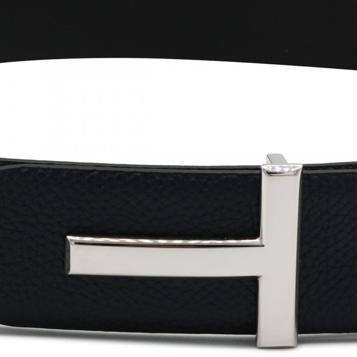 BLACK AND NAVY LEATHER LOGO... 2