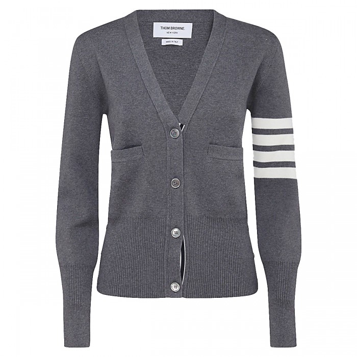 GREY WOOL KNITWEAR